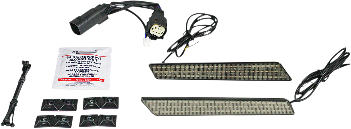 CUSTOM DYNAMICS Saddlebag Light - Smoke Lens CD-LATCH-DC-S