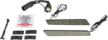 CUSTOM DYNAMICS Saddlebag Light - Smoke Lens CD-LATCH-DC4-S