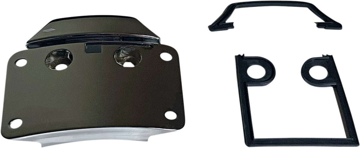 CUSTOM DYNAMICS License Plate Mount - CVO - Chrome CD-CVO-MOUNT-C