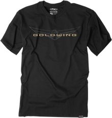 FACTORY EFFEX Goldwing Sketched T-Shirt- Black - XL 25-87816