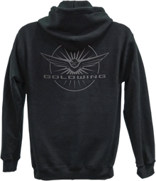 FACTORY EFFEX Goldwing Burst Zip Hoodie - Black - 2XL 25-88818