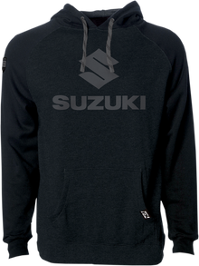 FACTORY EFFEX Suzuki Shadow Pullover Hoodie - Black - Medium 25-88402