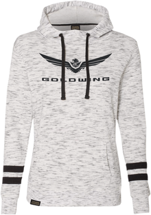 FACTORY EFFEX Women's Goldwing Bold Pullover Hoodie - White/Black - XL 25-88826