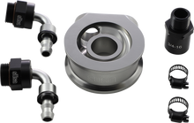 JAGG OIL COOLERS Oil Filter Adapter - Big Twin/Sportster 4500
