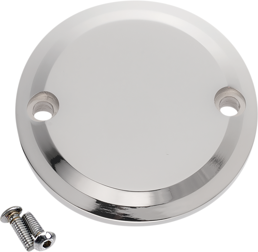JOKER MACHINE Timing Cover - Smooth - Chrome - M8 02-971-3
