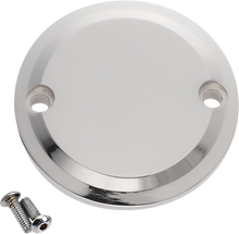 JOKER MACHINE Timing Cover - Smooth - Chrome - M8 02-971-3