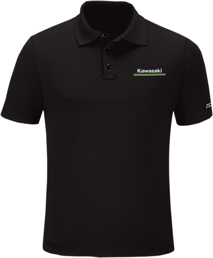 FACTORY EFFEX Kawasaki Polo Shirt - Black - Medium 25-85102