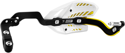 CYCRA Ultra Probend CRM Wrap Around Handguards for 1-1/8" Handlebars - White/Yellow 1CYC-7408-55X