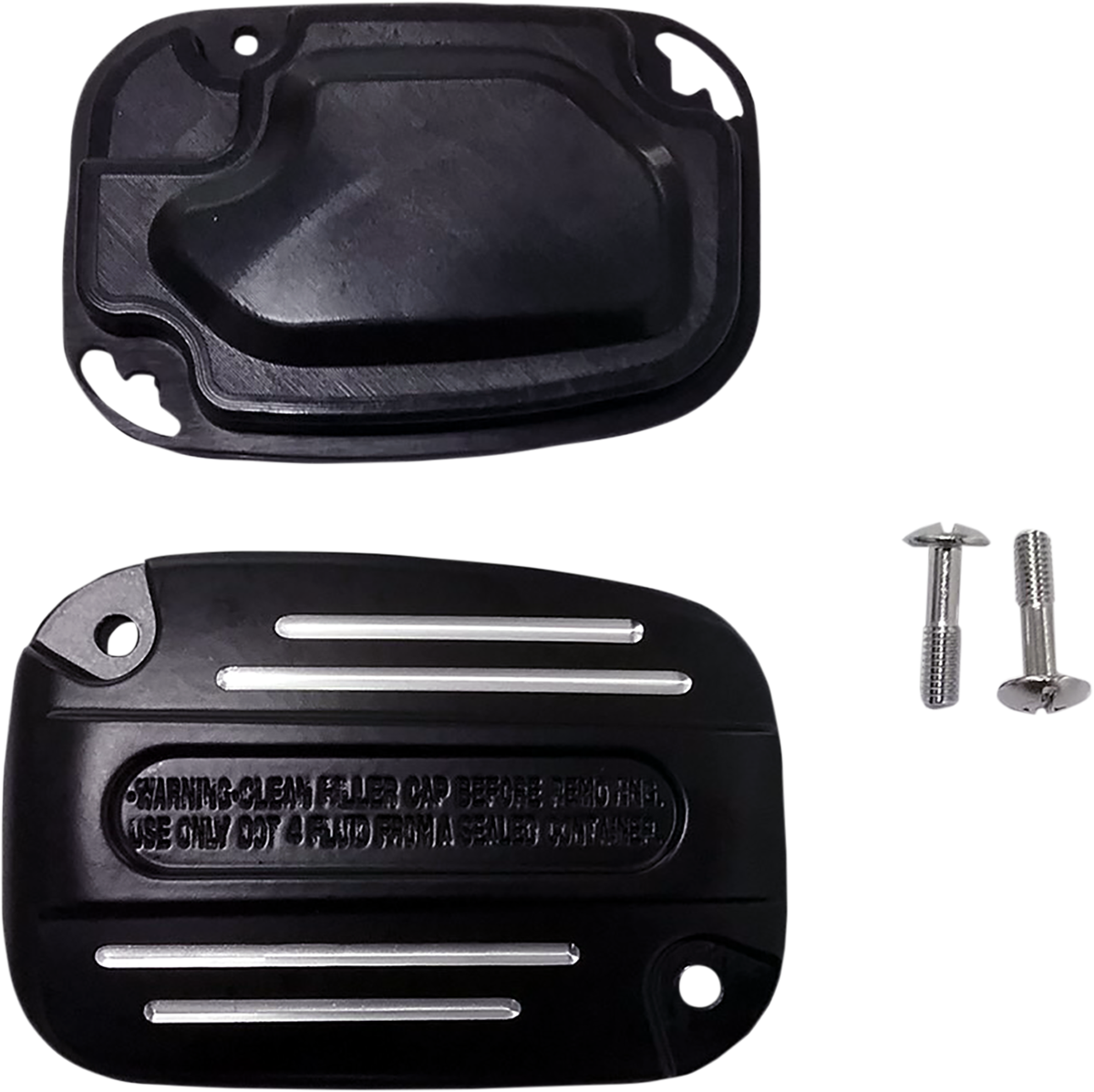 DRAG SPECIALTIES Clutch Master Cylinder Cover - Black 78577