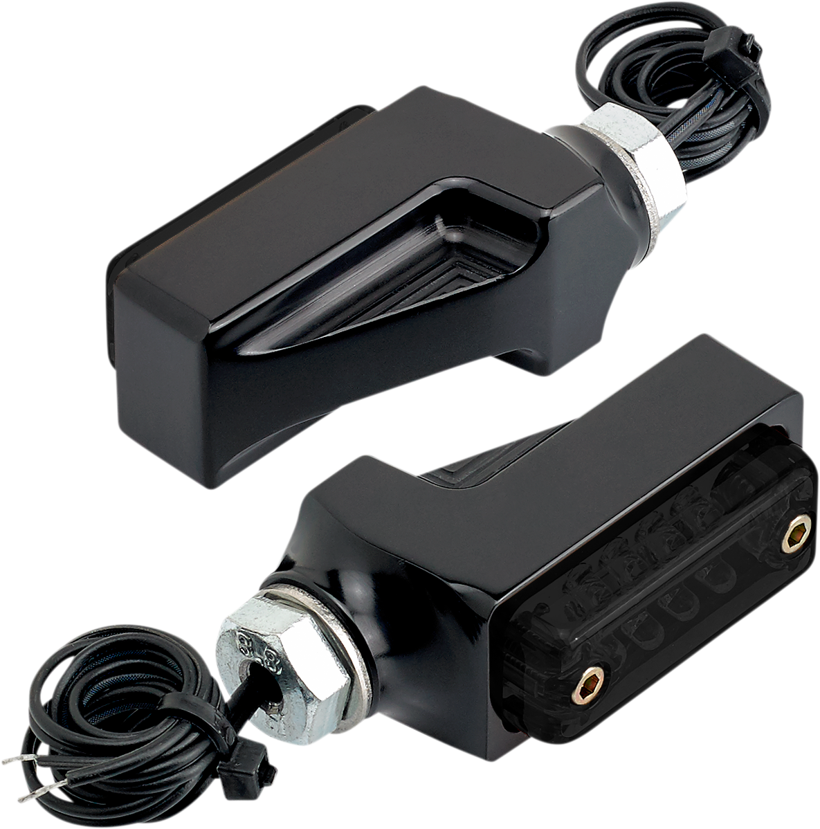 JOKER MACHINE Turn Signal - Amber - Black 05-311-1A