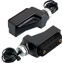 JOKER MACHINE Turn Signal - Amber - Black 05-311-1A