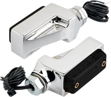 JOKER MACHINE Turn Signal - Amber - Chrome 05-311-3A