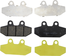 LYNDALL RACING BRAKES LLC Gold Plus Brake Pad - Rear 7283G