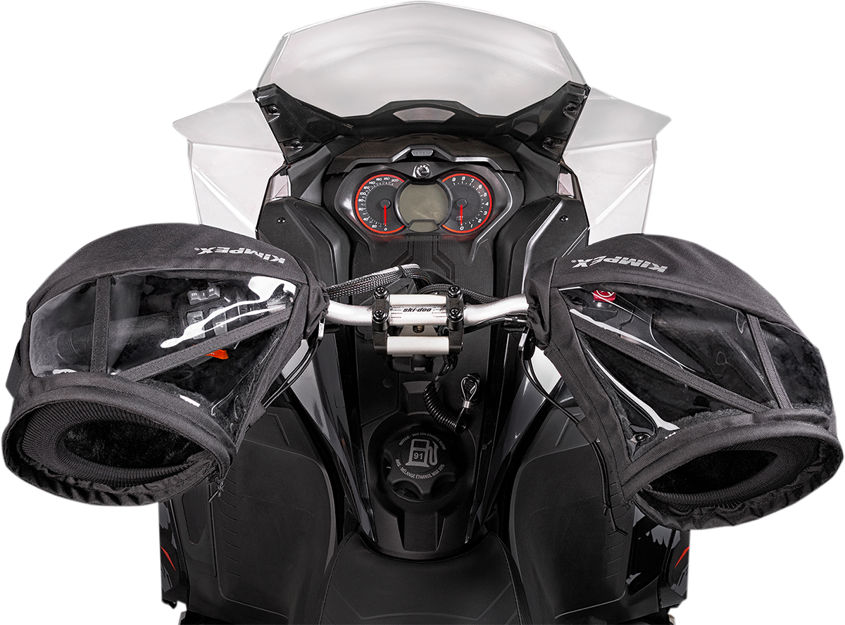 KIMPEX Snowmobile Muffs with Window - Polyester 370292