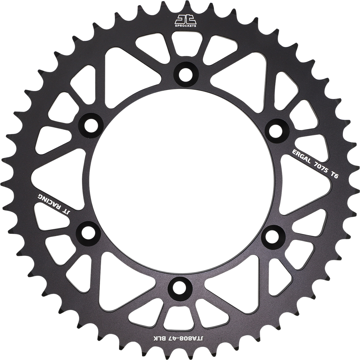 JT SPROCKETS Rear Sprocket - Suzuki - Black - 48 Tooth JTA808.48BLK