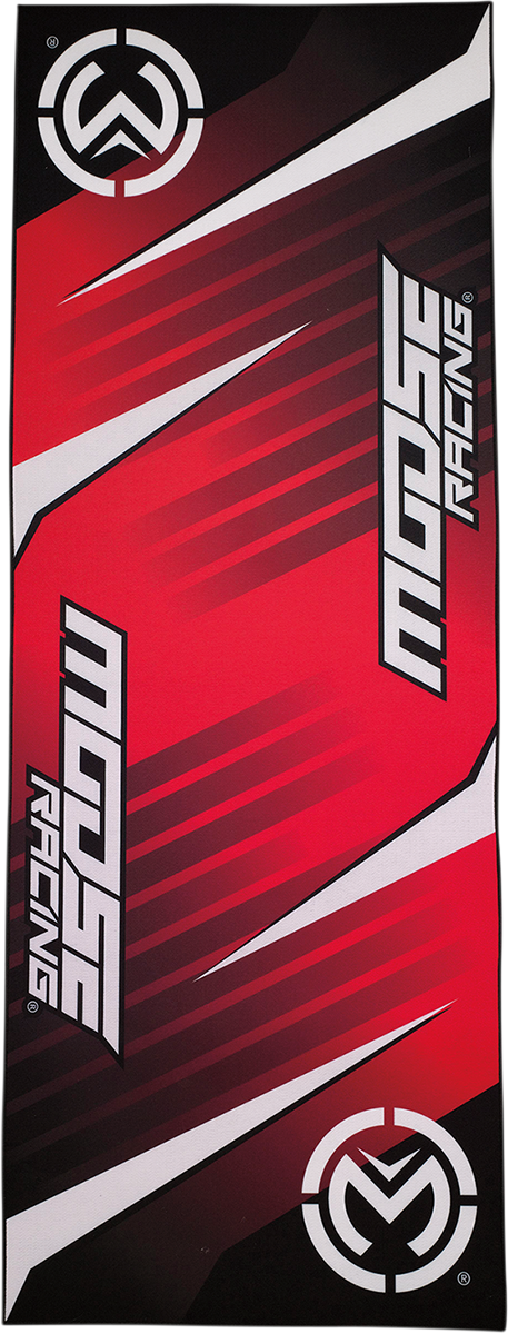 MOOSE OFFROAD Absorbent Pit Pad - Moose - Red HC RD M80210