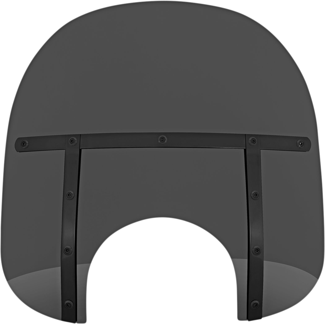 MEMPHIS SHADES Fats Windshield - 15" - Headlight - Dark Black Smoke MEB35210
