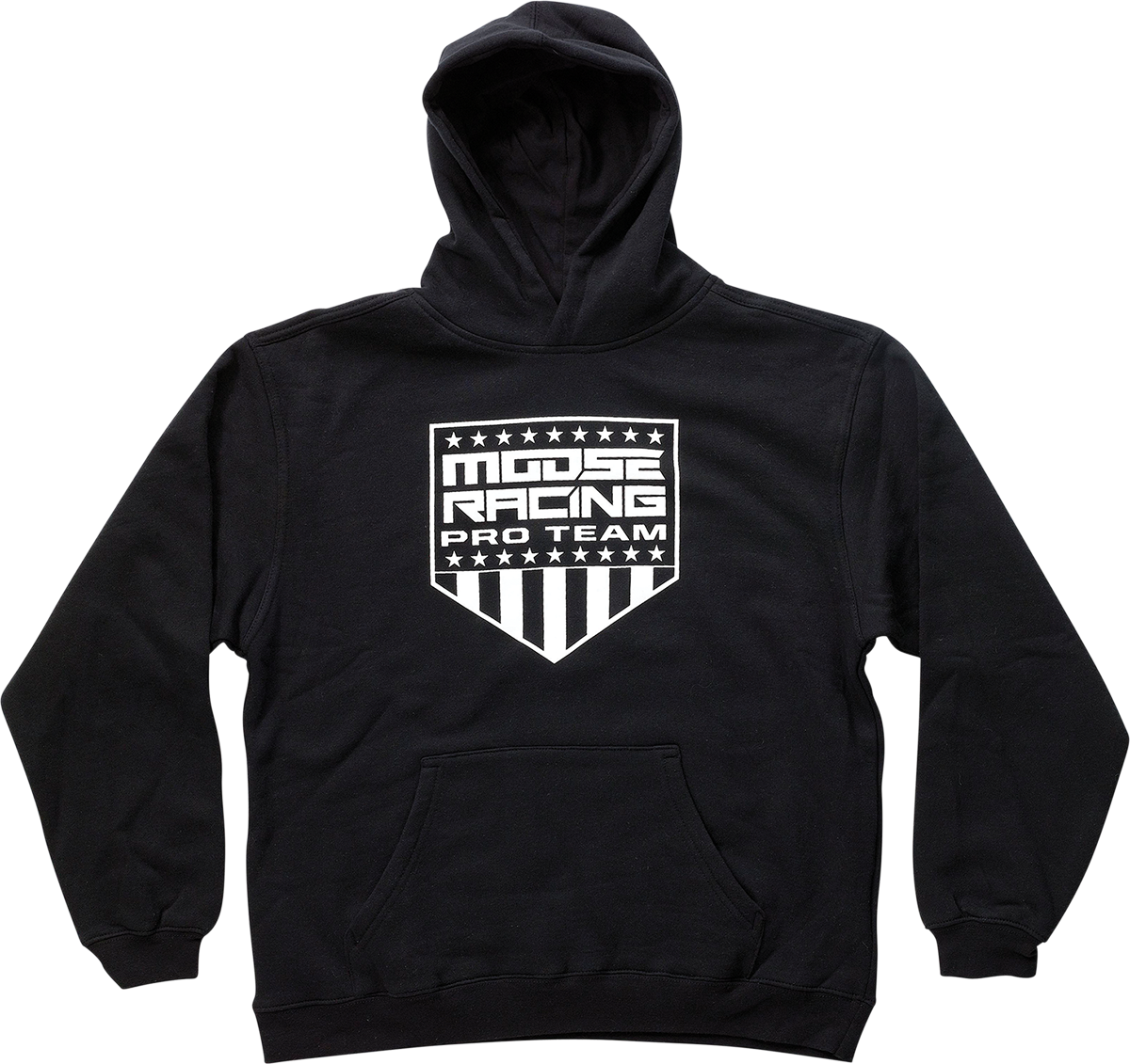 MOOSE OFFROAD Youth Pro Team Hoodie - Black - Large 3052-0631