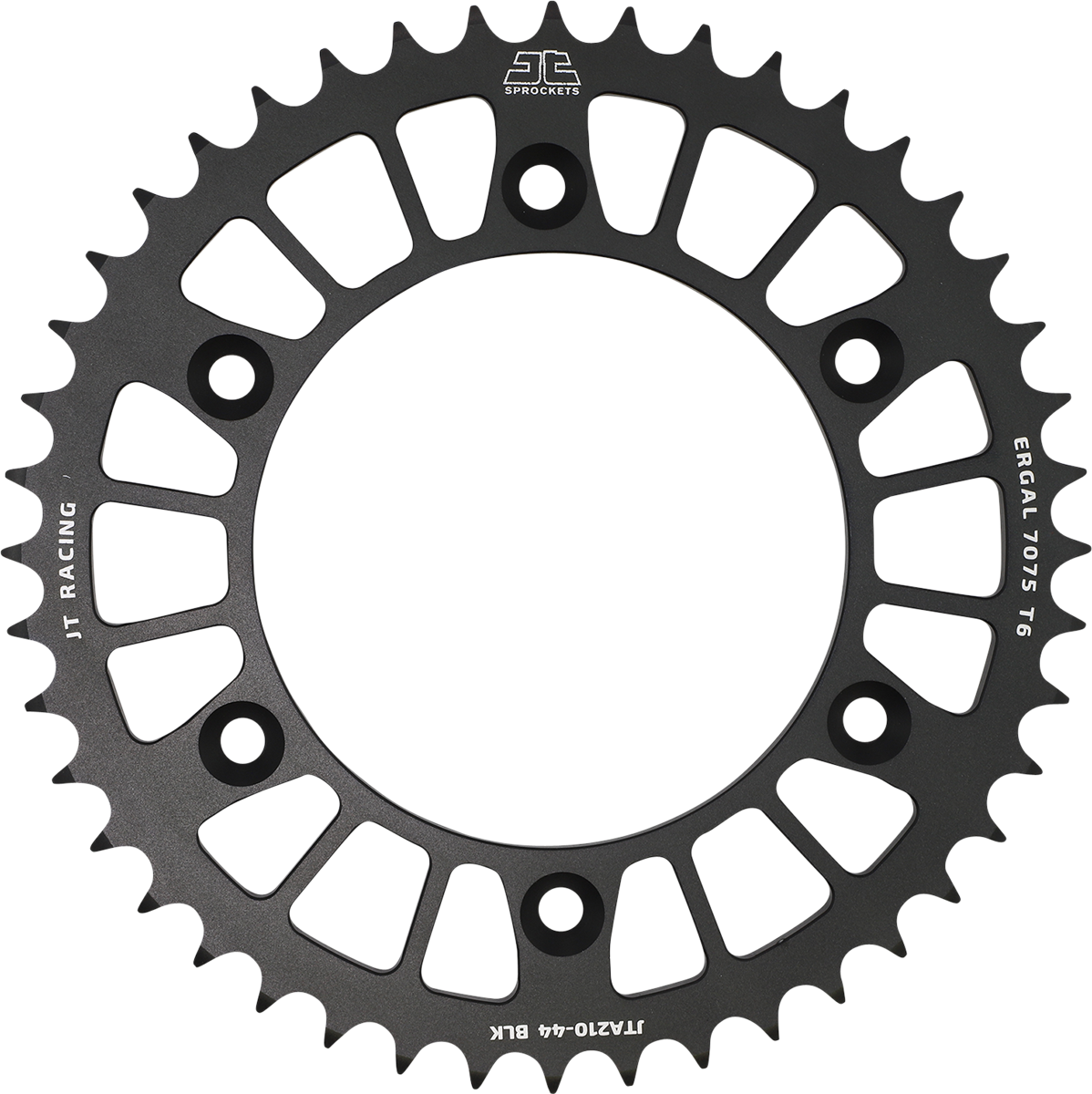 JT SPROCKETS Rear Sprocket - Honda - Black - 40 Tooth JTA210.40BLK