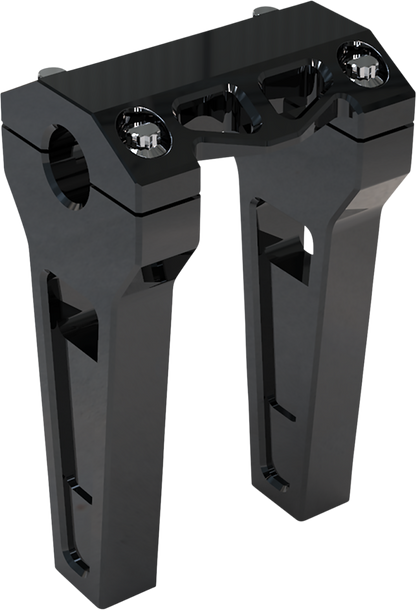 LA CHOPPERS Performance Risers - Straight - 6" - Black Anodized LA-7470-06B