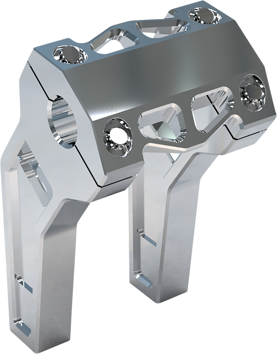 LA CHOPPERS Performance Risers - Pullback - 6" - Raw LA-7471-06R
