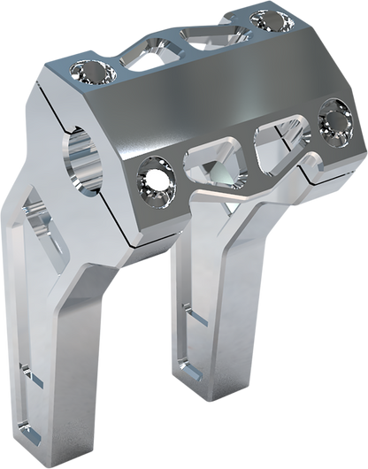 LA CHOPPERS Performance Risers - Pullback - 6" - Raw LA-7471-06R