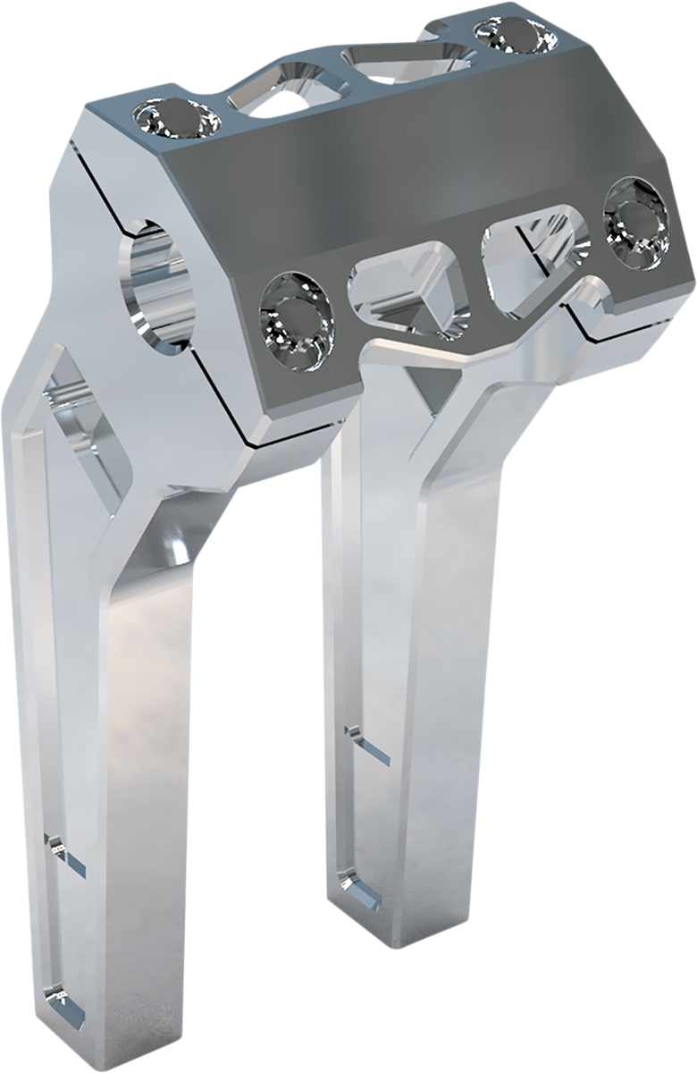 LA CHOPPERS Performance Risers - Pullback - 8" - Raw LA-7471-08R
