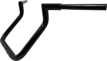 LA CHOPPERS 1-1/4" Twin Peak Challenger Handlebar - 10" - Black LA-7368-10B