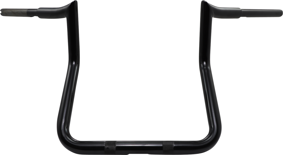 LA CHOPPERS 1-1/4" Prime Ape Challenger Handlebar - 12" - Black LA-7358-12B