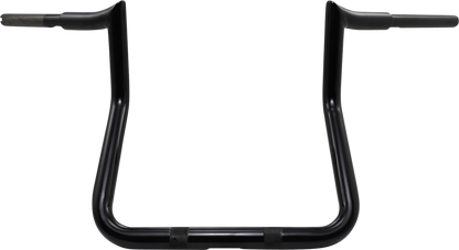 LA CHOPPERS 1-1/4" Prime Ape Challenger Handlebar - 12" - Black LA-7358-12B