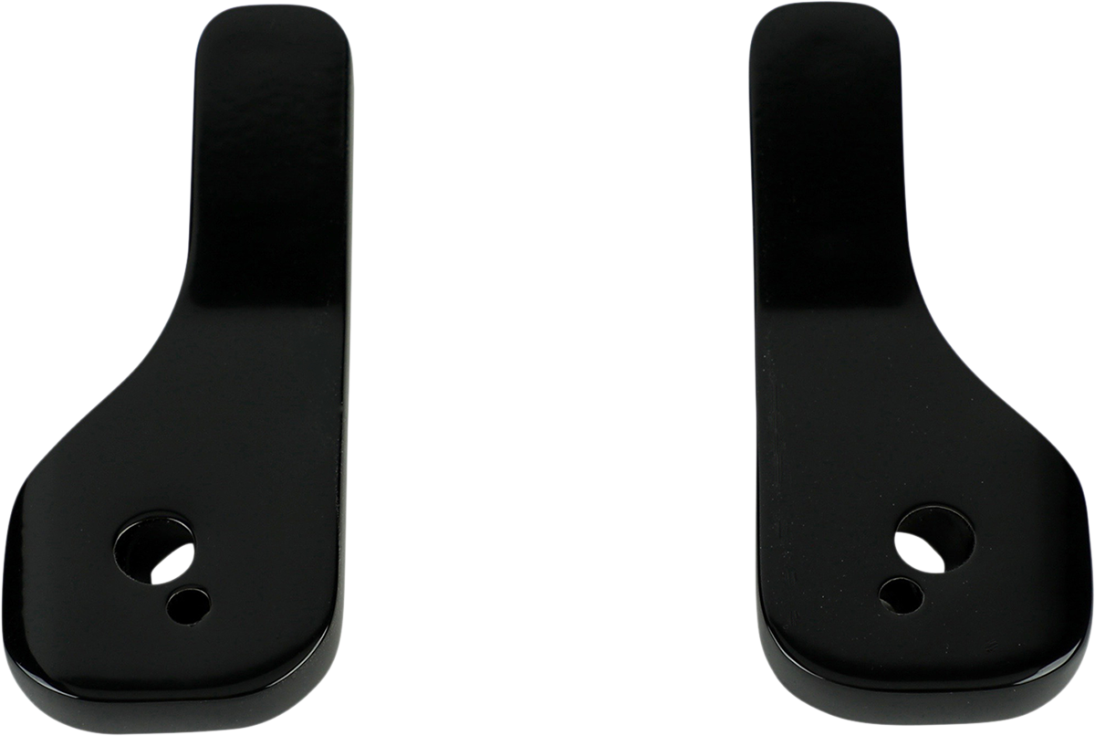 LA CHOPPERS Brackets - Mirror/Drop Down - Black - Pair LA-9001-01B