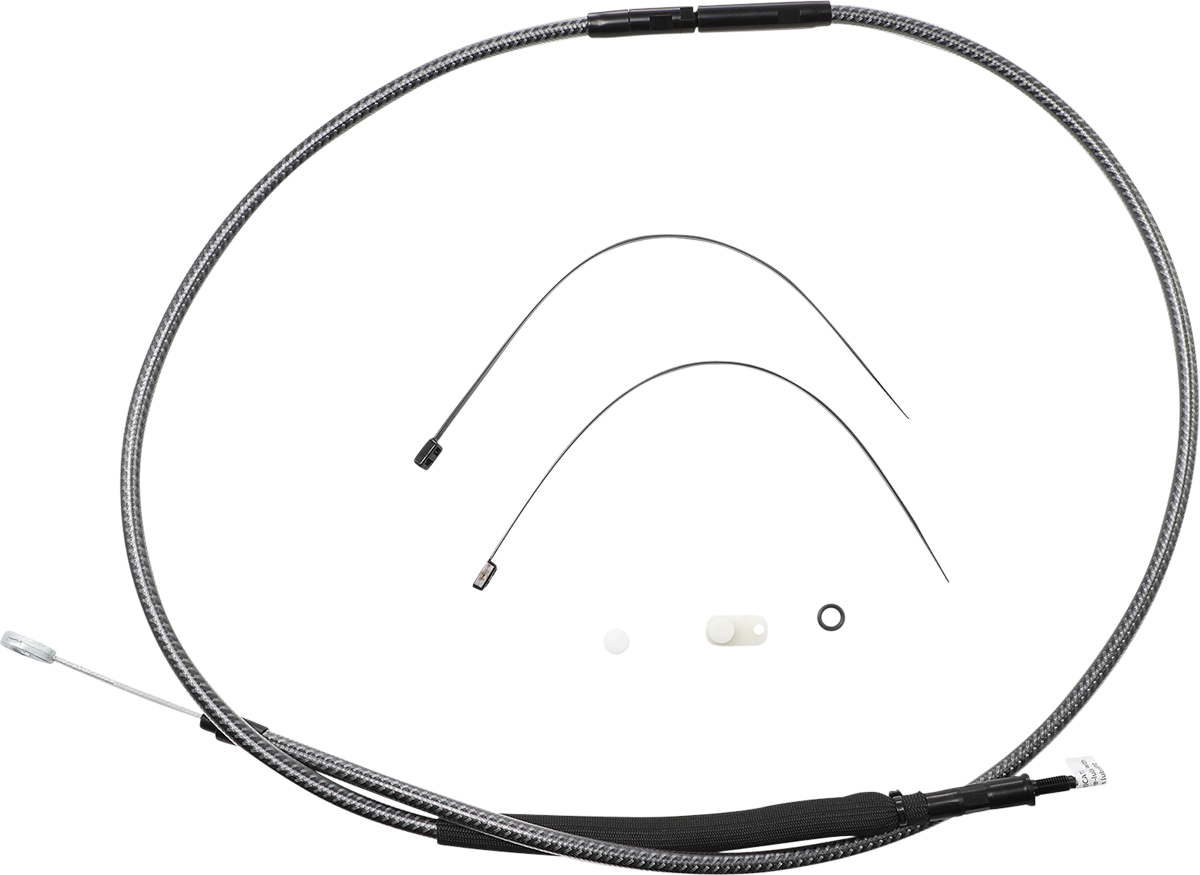MAGNUM SHIELDING High-Efficiency Polished KARBONFIBR Clutch Cable - 66-11/16" 722810