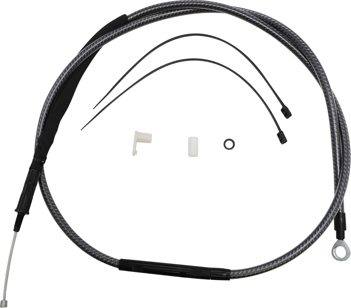 MAGNUM SHIELDING High-Efficiency Polished KARBONFIBR Clutch Cable - 64-11/16" 72288