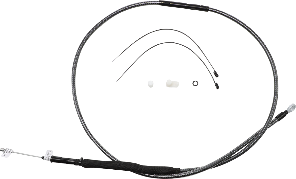 MAGNUM SHIELDING High-Efficiency Polished KARBONFIBR Clutch Cable - 68-11/16" 722812