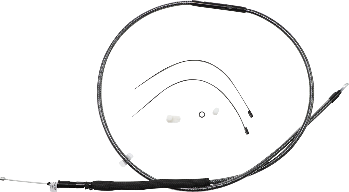 MAGNUM SHIELDING High-Efficiency Polished KARBONFIBR Clutch Cable - 70-11/16" 722814
