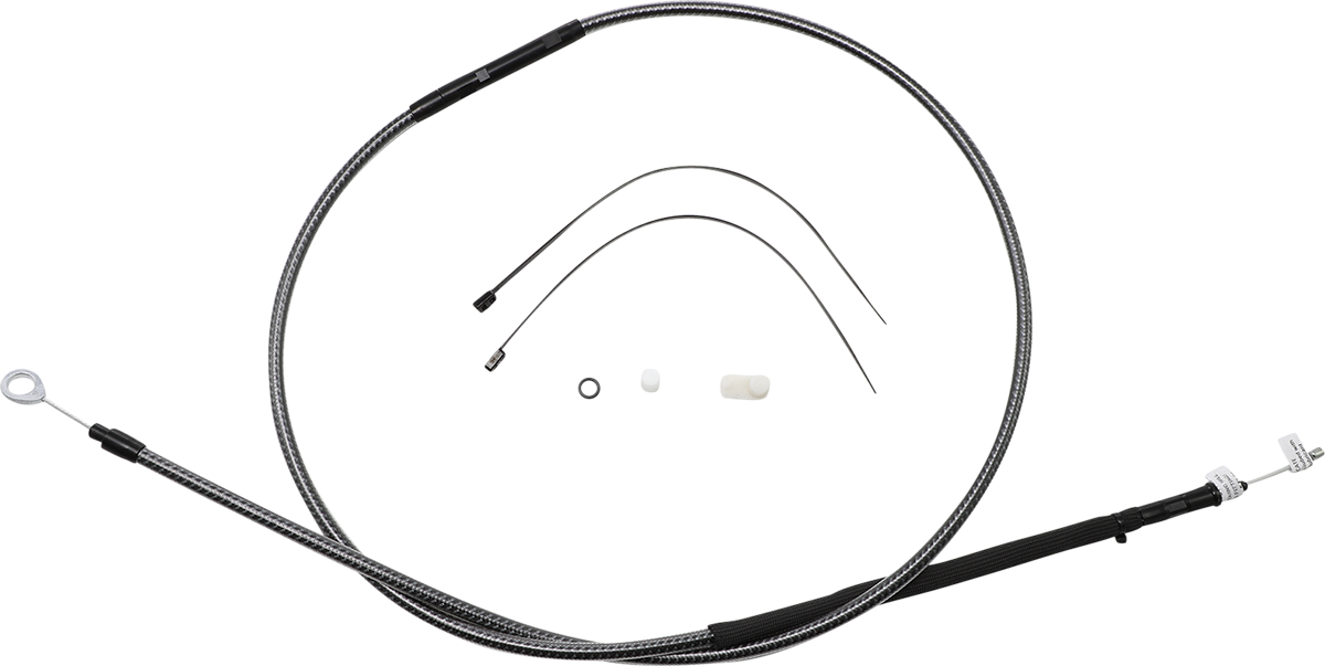 MAGNUM SHIELDING High-Efficiency Polished KARBONFIBR Clutch Cable - 72-11/16" 722816