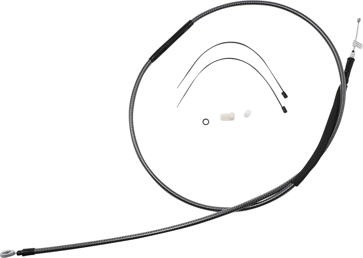 MAGNUM SHIELDING High-Efficiency Polished KARBONFIBR Clutch Cable - 76-11/16" 722820