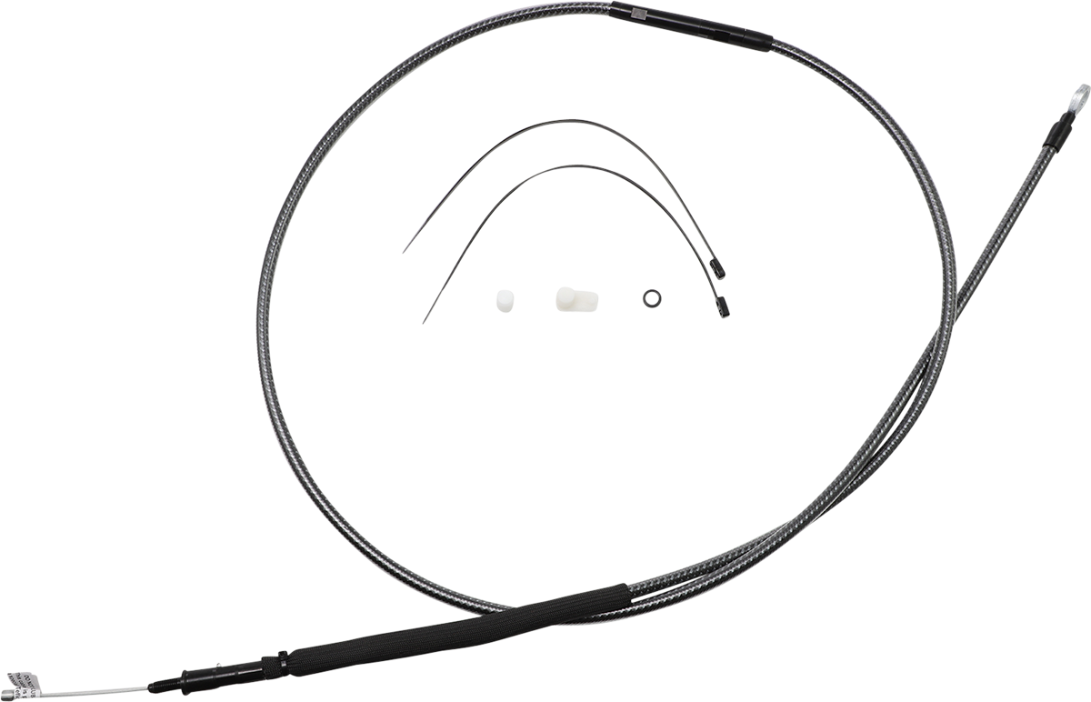 MAGNUM SHIELDING High-Efficiency Polished KARBONFIBR Clutch Cable - 78-11/16" 722822