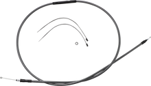 MAGNUM SHIELDING High-Efficiency Polished KARBONFIBR Clutch Cable - 74-11/16" 72106HE