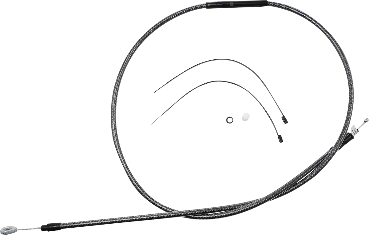 MAGNUM SHIELDING High-Efficiency Polished KARBONFIBR Clutch Cable - 68-11/16" 7210HE