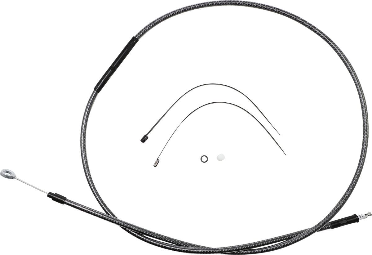 MAGNUM SHIELDING High-Efficiency Polished KARBONFIBR Clutch Cable - 72-11/16" 721210HE