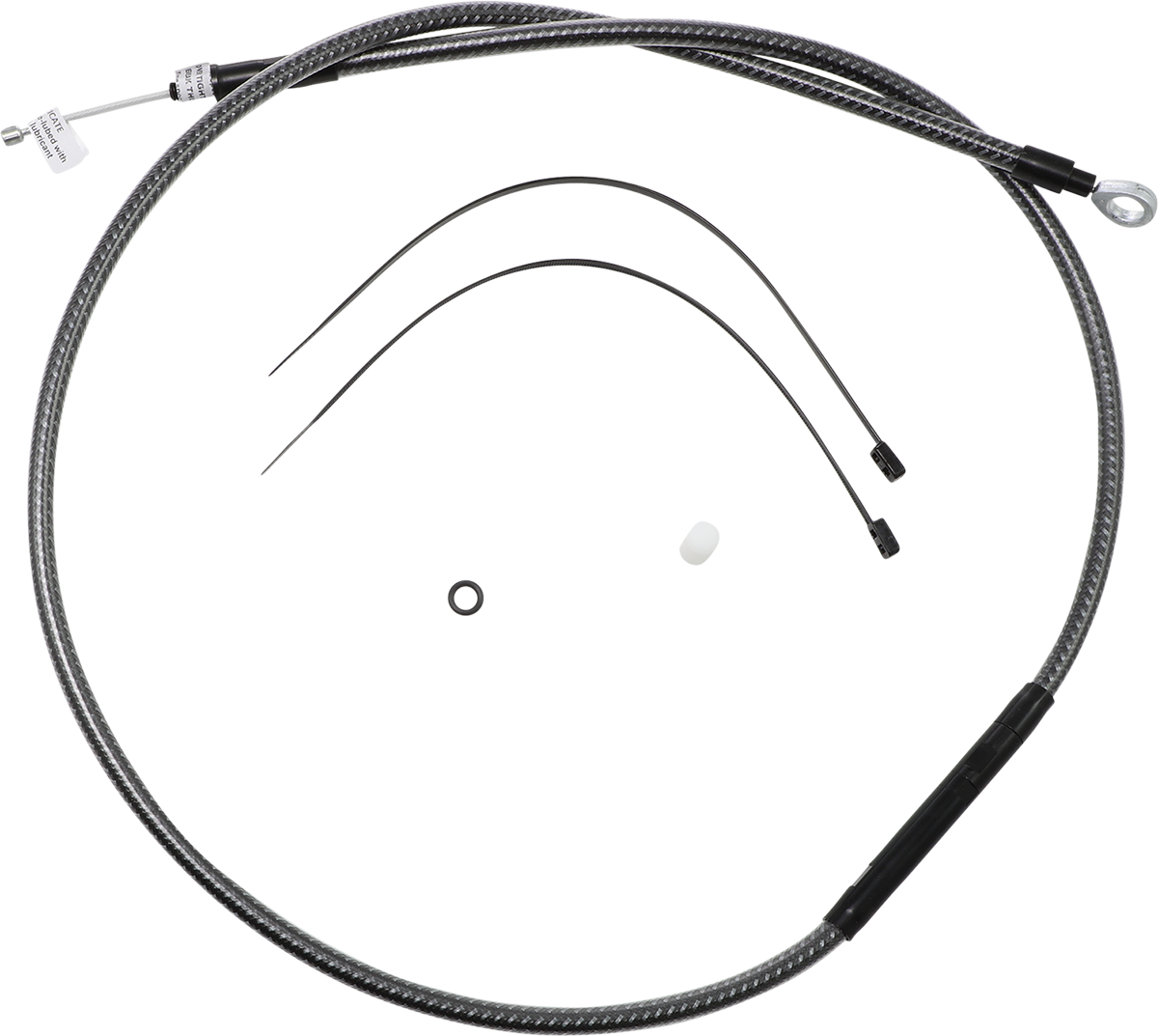 MAGNUM SHIELDING High-Efficiency Polished KARBONFIBR Clutch Cable - 57-1/4" 72252HE
