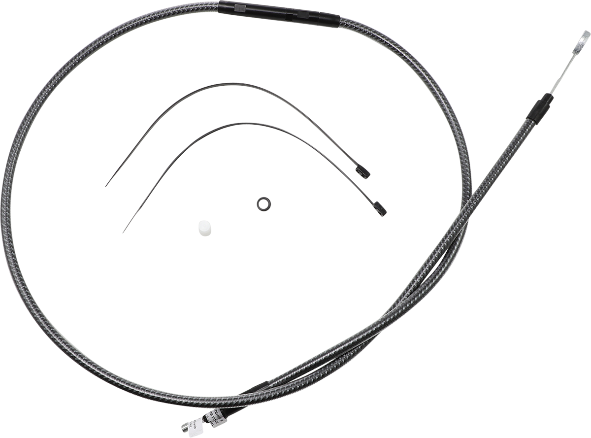 MAGNUM SHIELDING High-Efficiency Polished KARBONFIBR Clutch Cable - 61" 72256HE