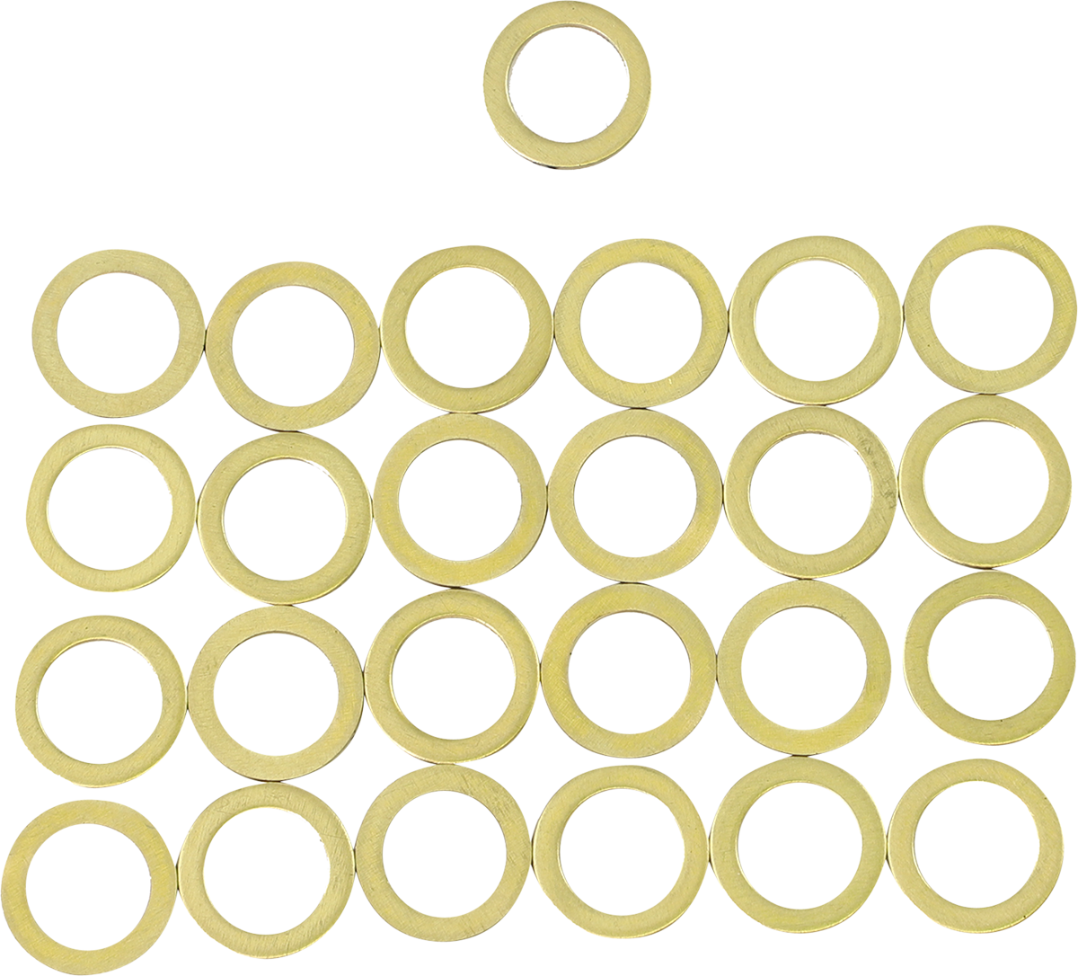 MOOSE OFFROAD Banjo Washer - Copper - 25 Pack 205-2505