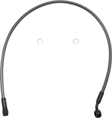 MAGNUM SHIELDING Brake Line - Front - 3/8" - 35° - 27" - KARBONFIBR 77127