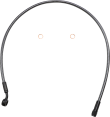 MAGNUM SHIELDING Brake Line - Front - 3/8" - 35° - 29" - KARBONFIBR 77129
