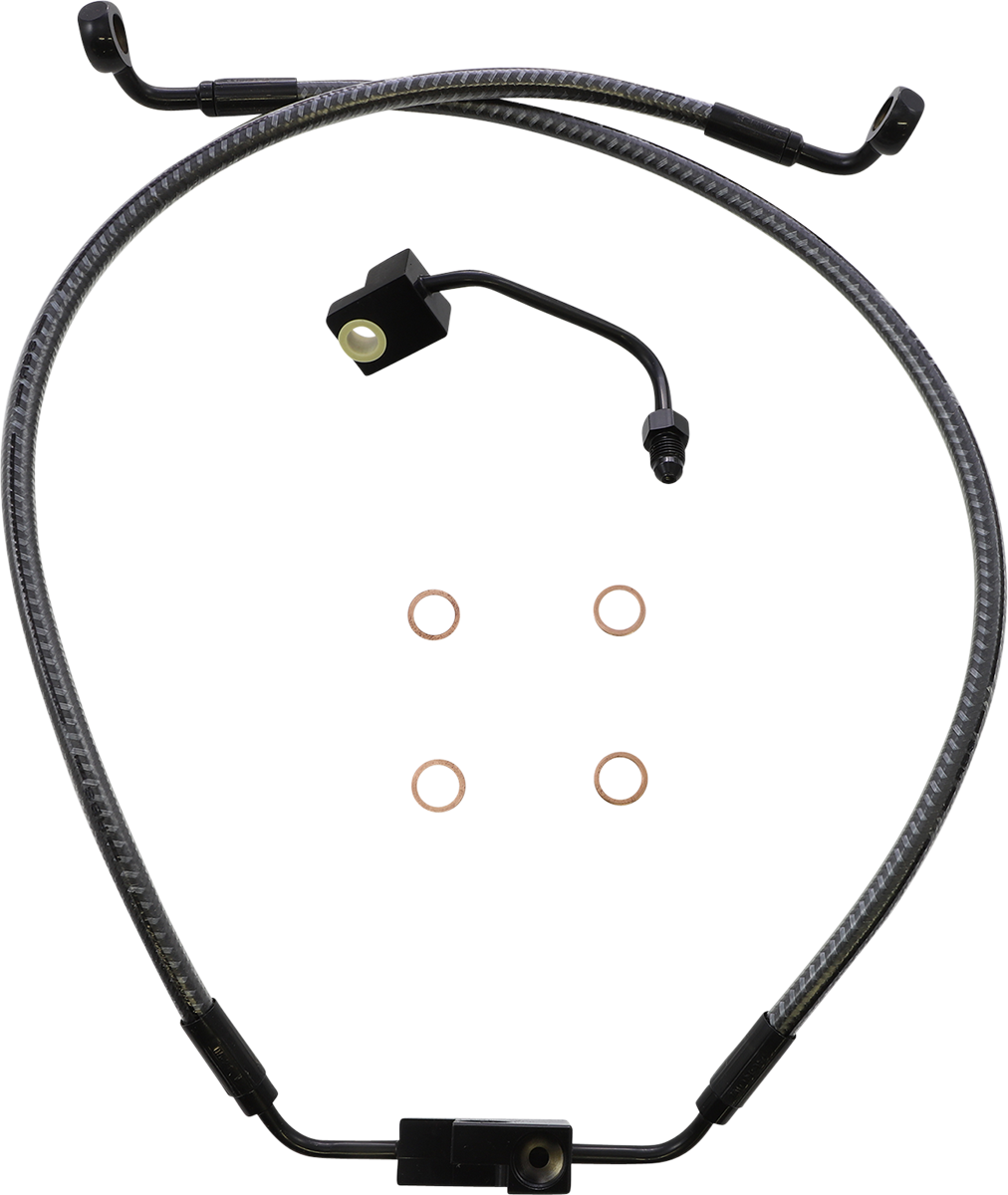 MAGNUM SHIELDING Brake Line - Lower - KARBONFIBER AS77006