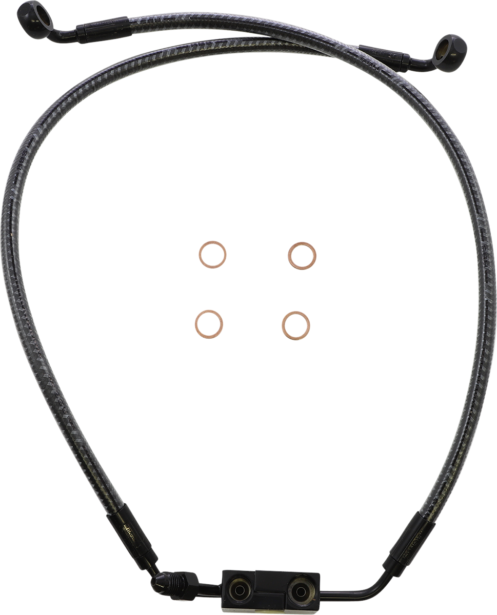 MAGNUM SHIELDING Brake Line - Lower - KARBONFIBER AS77019