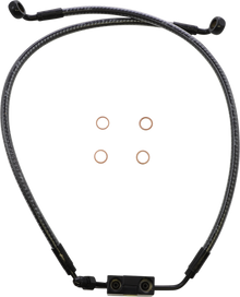 MAGNUM SHIELDING Brake Line - Lower - KARBONFIBER AS77019