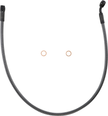 MAGNUM SHIELDING Brake Line - Front - 10 mm - 35° - 26" - KARBONFIBR AS77126